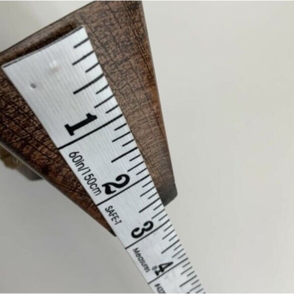 Donald J. Pliner Italian Suede Studded Square Peep-toe Western Clog 8 - Picture 9 of 13